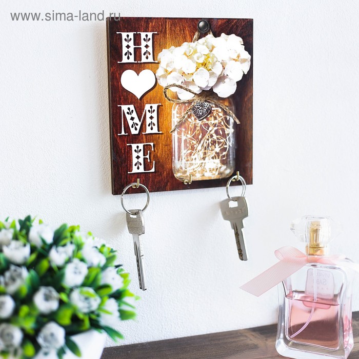 Ключница деревянная "Home"
Ключница деревянная "Home"