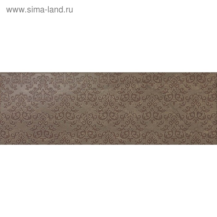 фото Плитка настенная suprema bronze brokade (декор) 25x75 (в упаковке 1,125 м2) atlas concorde