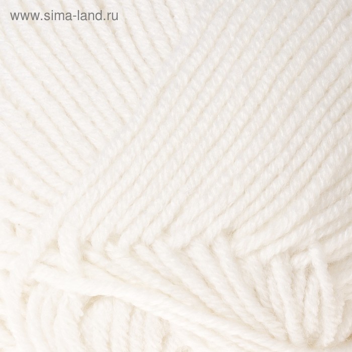 Пряжа "Merino de luxe 50" 50% шерсть, 50% акрил 280м/100г (501 белый)
Пряжа "Merino de luxe 50" 50% шерсть, 50% акрил 280м/100г (501 белый)