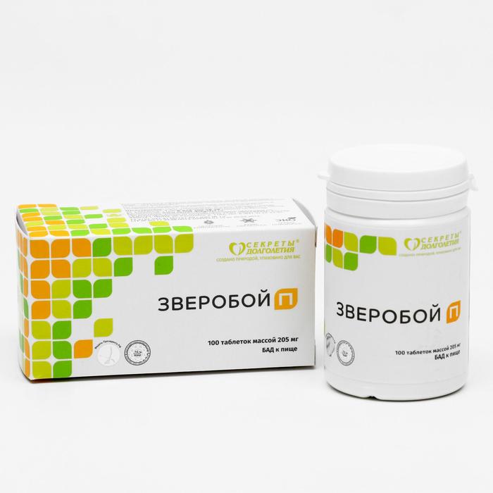 Комплекс «Зверобой П», при тревоге и беспокойстве, 100 таблеток по 205 мг
Комплекс «Зверобой П», при тревоге и беспокойстве, 100 таблеток по 205 мг
