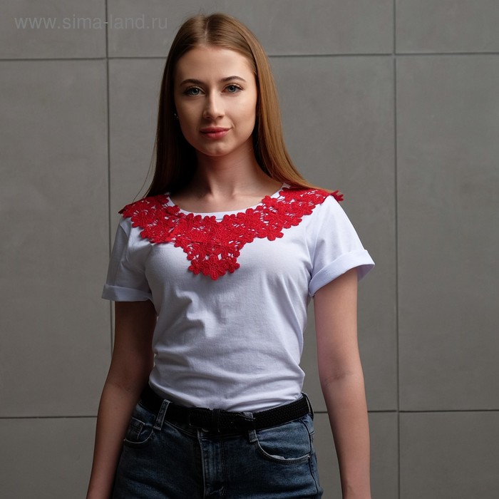 Воротник пришивной, 37 × 39 см, цвет бордовый
Воротник пришивной, 37 × 39 см, цвет бордовый