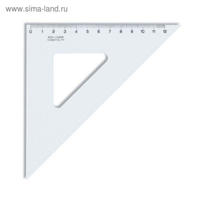 Треугольник Koh-I-Noor 45/141, прозрачный
Треугольник Koh-I-Noor 45/141, прозрачный