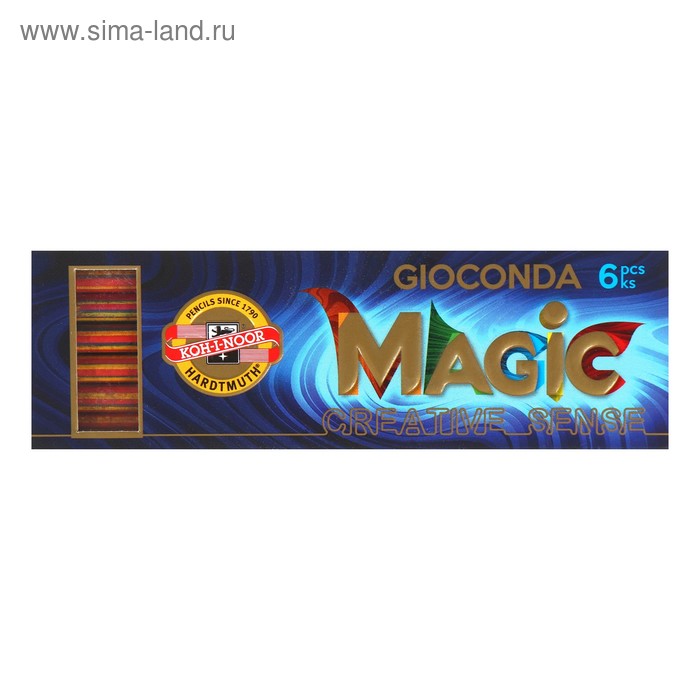 Грифели для цангового карандаша Koh-I-Noor 4376/06 Мagic, 5,6 мм, многоцветные
Грифели для цангового карандаша Koh-I-Noor 4376/06 Мagic, 5,6 мм, многоцветные