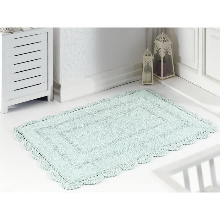 Коврик для ванной 60х100 см, цвет светло-зелёный
Коврик для ванной 60х100 см, цвет светло-зелёный