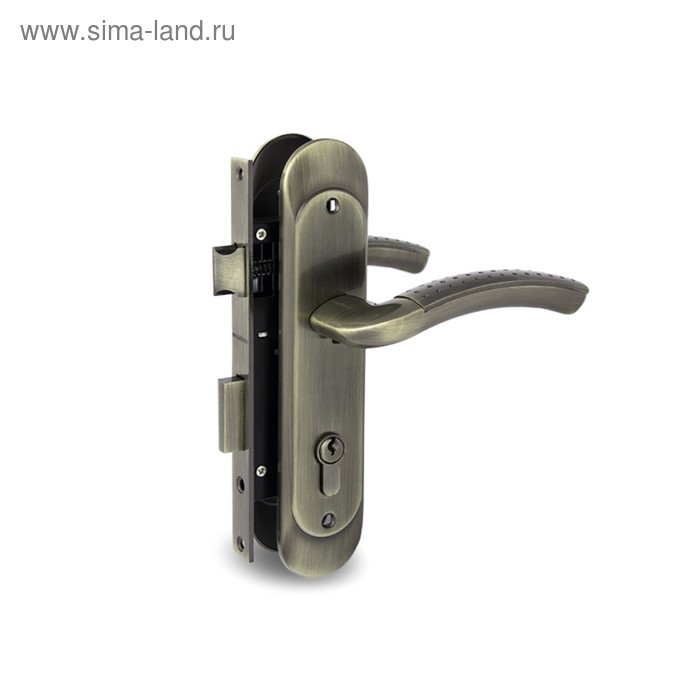 Замок врезной PALLADIUM ЗВ 1702, с ручками, цвет бронза
Замок врезной PALLADIUM ЗВ 1702, с ручками, цвет бронза