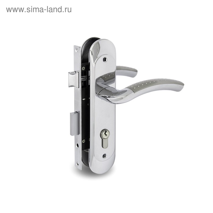 Замок врезной PALLADIUM ЗВ 1702, с ручками, цвет матовый хром/хром
Замок врезной PALLADIUM ЗВ 1702, с ручками, цвет матовый хром/хром