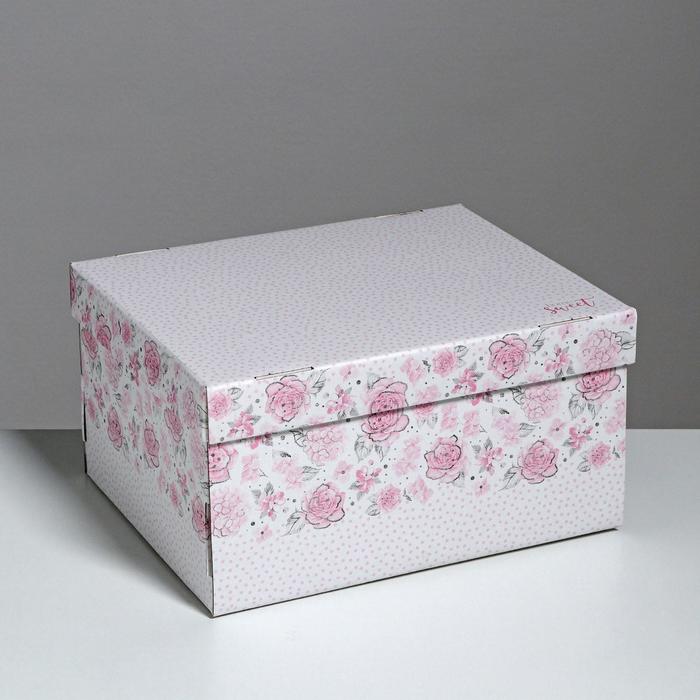 Складная коробка «Милый дом», 31,2 х 25,6 х 16,1 см
Складная коробка «Милый дом», 31,2 х 25,6 х 16,1 см