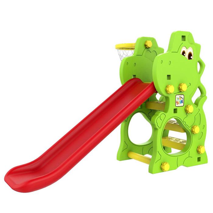 Горка детская «Динозаврик» с баскетбольным кольцом
Горка детская «Динозаврик» с баскетбольным кольцом