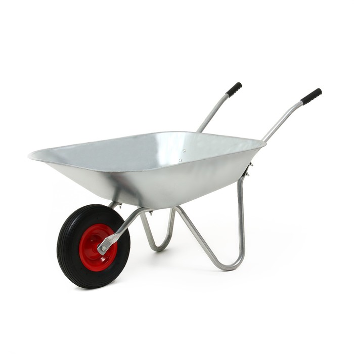 фото Тачка садово-строительная, одноколёсная: груз/п 85 кг, объём 100 л