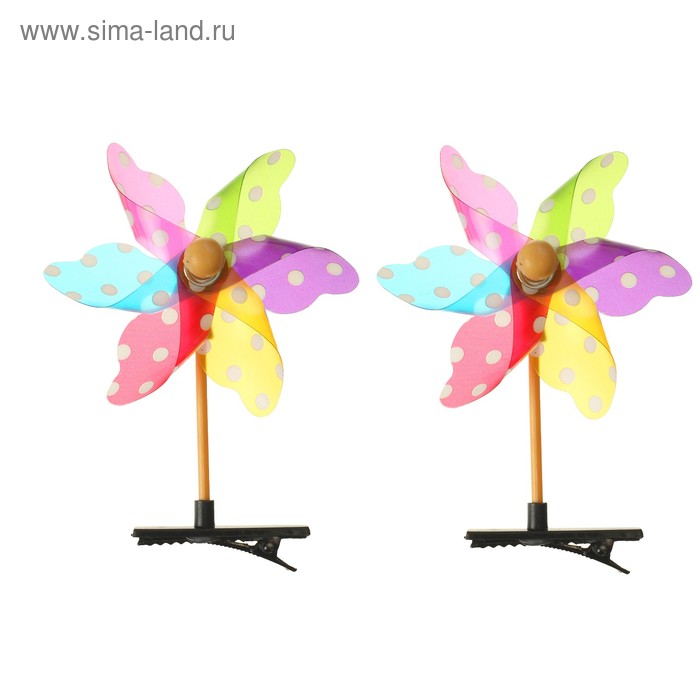 фото Карнавальный зажим «ветерок», цвета микс