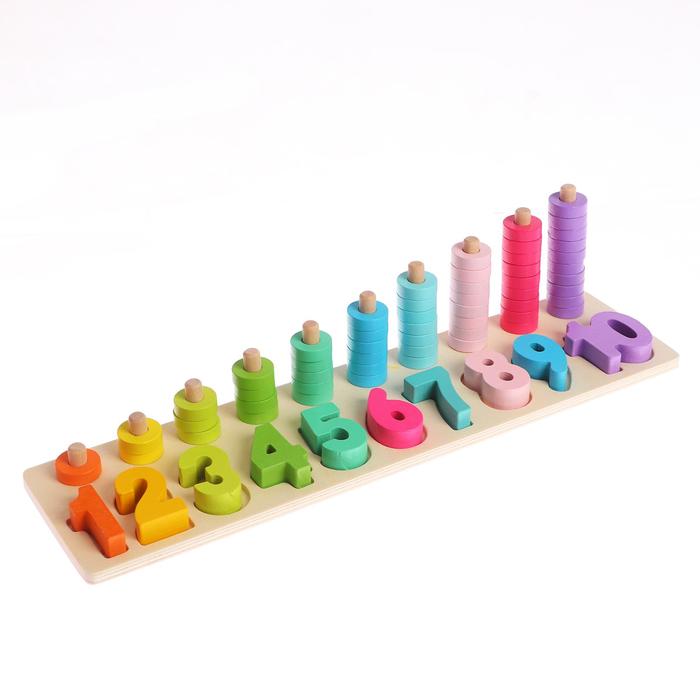 Набор для развития логики и счёта "Учим цифры и цвета"
Набор для развития логики и счёта "Учим цифры и цвета"