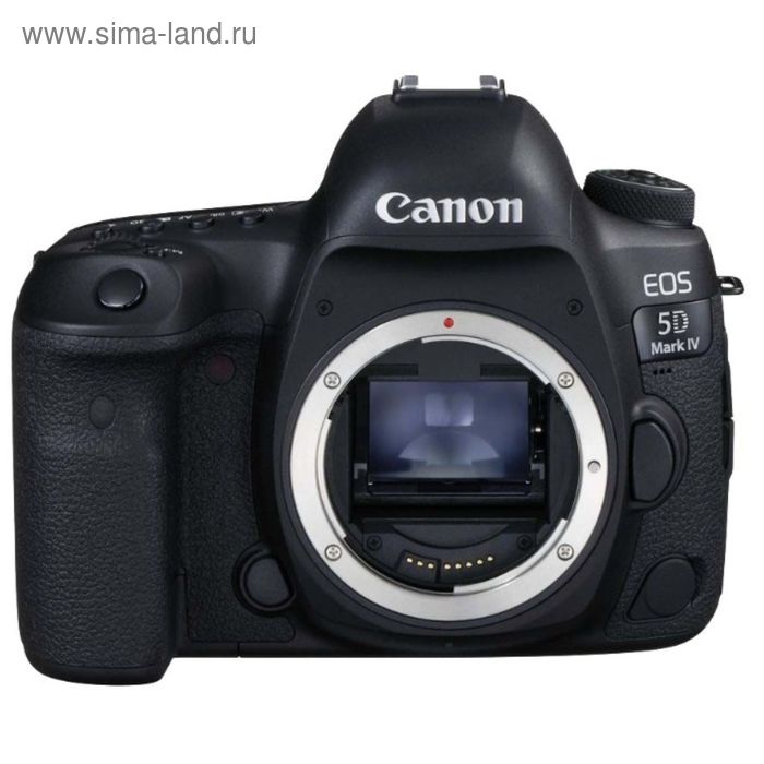 Зеркальный Фотоаппарат Canon EOS 5D Mark IV, 30.4Mpix 3.2", 1080 p, без объектива, черный