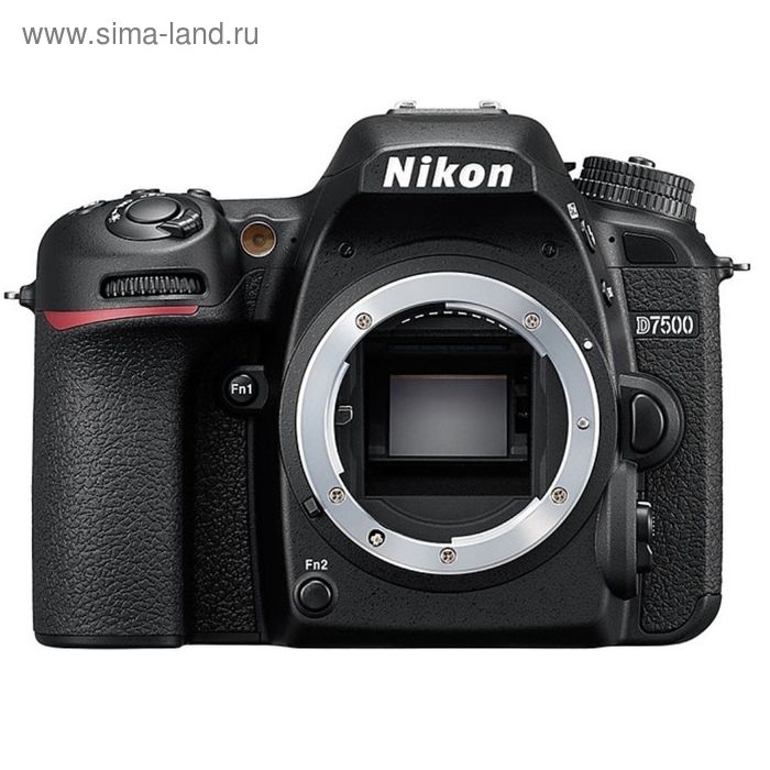 фото Зеркальный фотоаппарат nikon d7500, 24.2 mpix, 3.15", 1080 p, full hd, черный