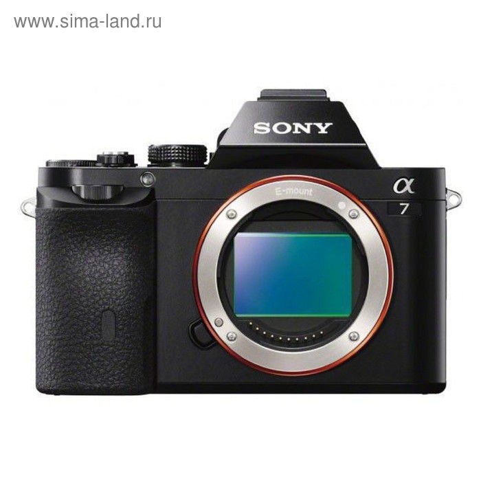 фото Фотоаппарат sony alpha a7, 24.3 mpix, 3", 1080 p, np-fw50, черный