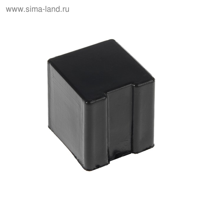 Заглушка наружная №3, 25×25*30 мм, черная
Заглушка наружная №3, 25×25*30 мм, черная