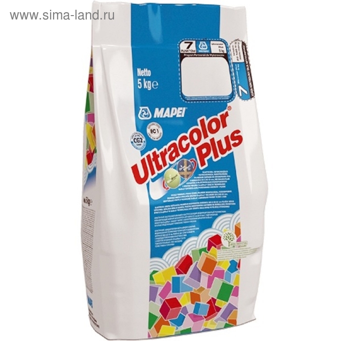 Затирка Ultracolor Plus103, белая луна, 5 кг
Затирка Ultracolor Plus103, белая луна, 5 кг