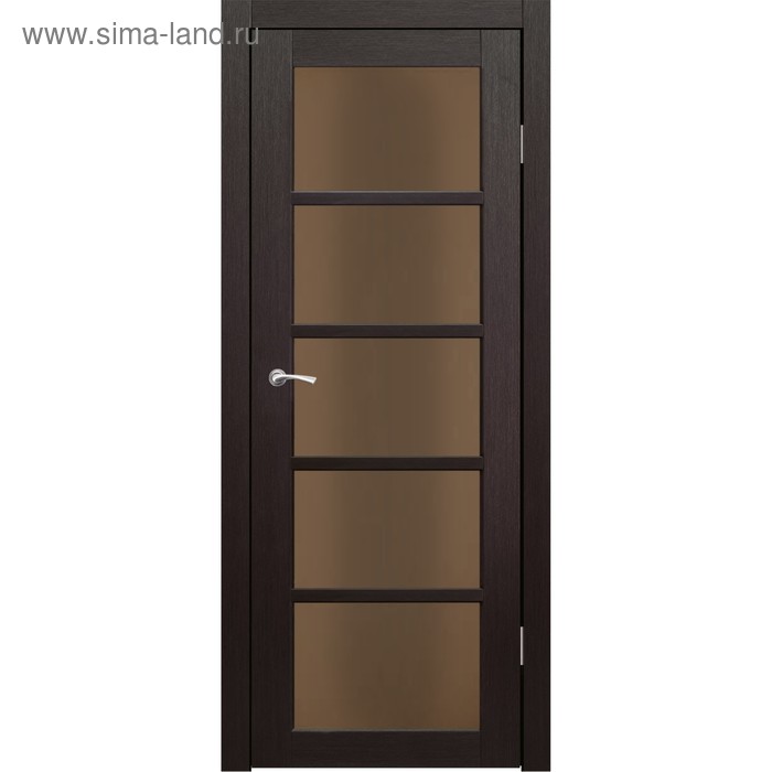 Комплект двери Торонто Венге бронза сатин 2000х700
Комплект двери Торонто Венге бронза сатин 2000х700