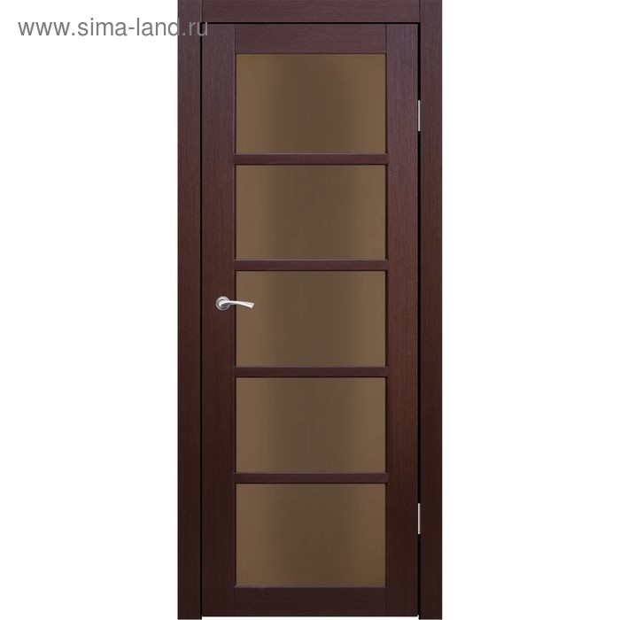 Комплект двери Торонто Каштан бронза сатин 2000х600
Комплект двери Торонто Каштан бронза сатин 2000х600