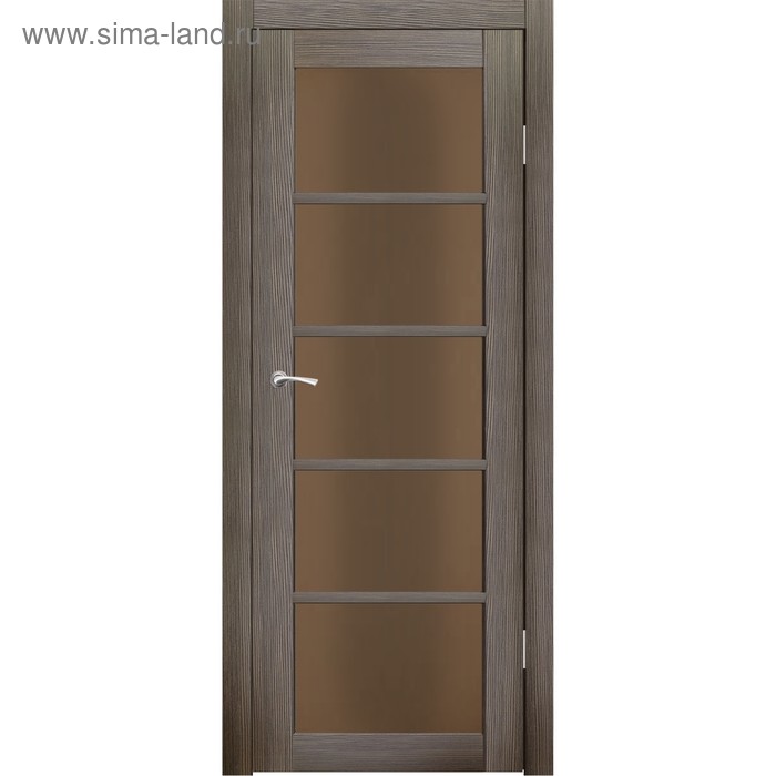 Комплект двери Торонто Какао бронза сатин 2000х900
Комплект двери Торонто Какао бронза сатин 2000х900