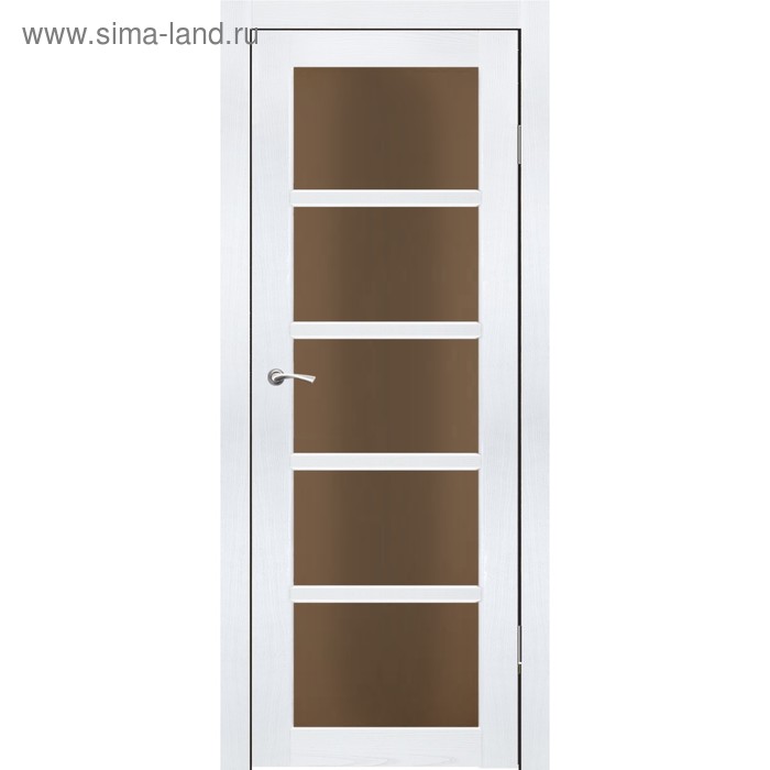 Комплект двери Торонто Ясень белый бронза сатин 2000х700
Комплект двери Торонто Ясень белый бронза сатин 2000х700