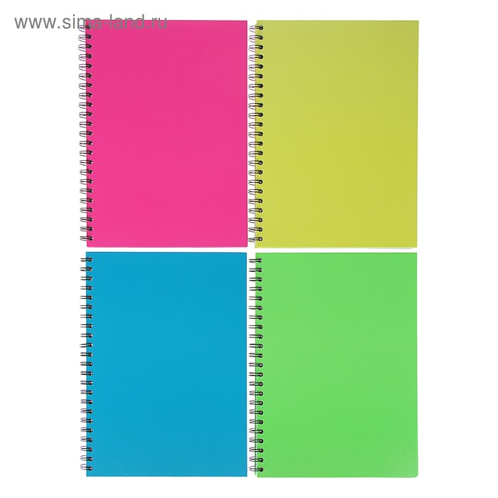 Тетрадь A4, 120 листов в клетку на гребне ErichKrause "Neon", обложка ламинированный картон, глянцевая ламинация, структурное тиснение "лён", блок офс
Тетрадь A4, 120 листов в клетку на гребне ErichKrause "Neon", обложка ламинированный картон, глянцевая ламинация, структурное тиснение "лён", блок офс