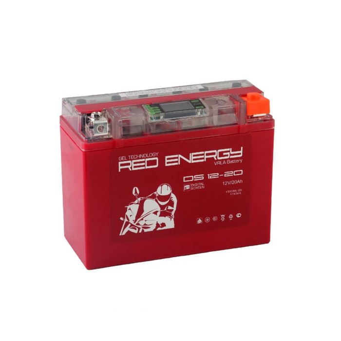 фото Аккумуляторная батарея red energy ds 12-20 (y50-n18l-a3, ytx24hl-bs, ytx24hl) 12 в, 20 ач, обратная