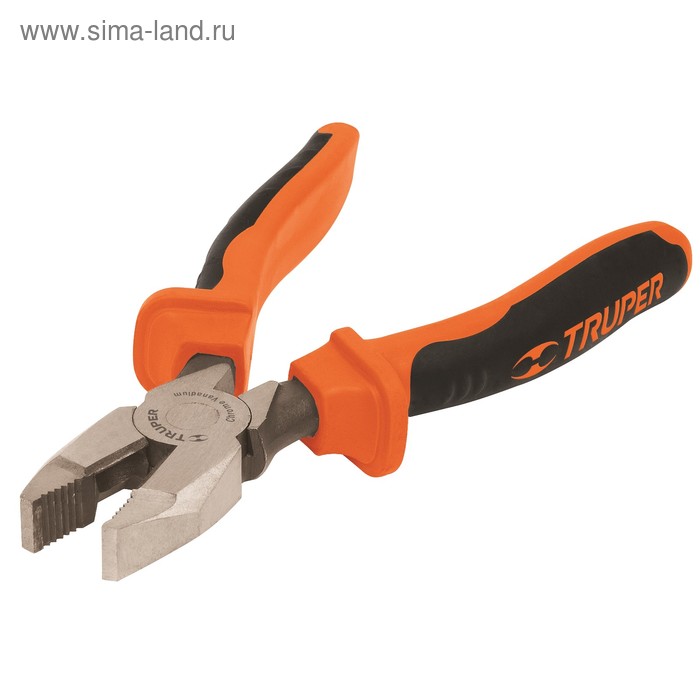 Плоскогубцы TRUPER T201-8X, диэлектрические, до 1000 В, сатинированное покрытие, 200 мм
Плоскогубцы TRUPER T201-8X, диэлектрические, до 1000 В, сатинированное покрытие, 200 мм