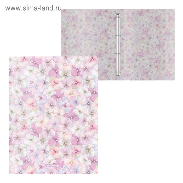 Папка на 4 кольцах А4, ErichKrause Phloxes, 24 мм, 550 мкм, с рисунком
Папка на 4 кольцах А4, ErichKrause Phloxes, 24 мм, 550 мкм, с рисунком