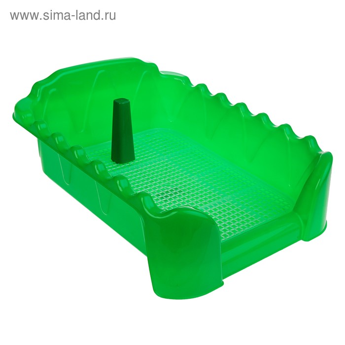 Туалет "Риф" со столбиком, для собак, 55 х 40 см, зеленый
Туалет "Риф" со столбиком, для собак, 55 х 40 см, зеленый