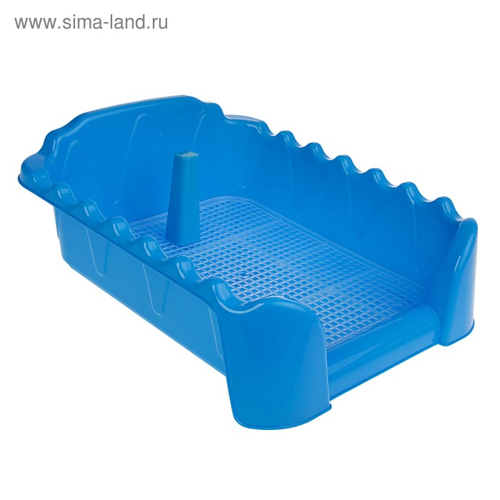 Туалет "Риф" со столбиком, для собак, 55 х 40 см, голубой
Туалет "Риф" со столбиком, для собак, 55 х 40 см, голубой