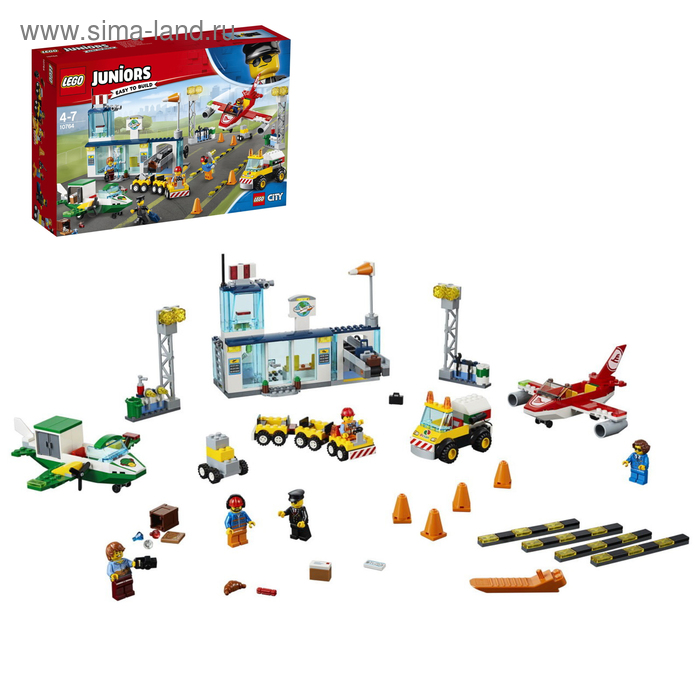 Конструктор «Juniors. Городской аэропорт», 376 деталей
Конструктор «Juniors. Городской аэропорт», 376 деталей