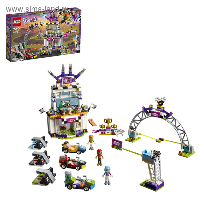 Конструктор «Friends. Большая гонка», 648 деталей
Конструктор «Friends. Большая гонка», 648 деталей