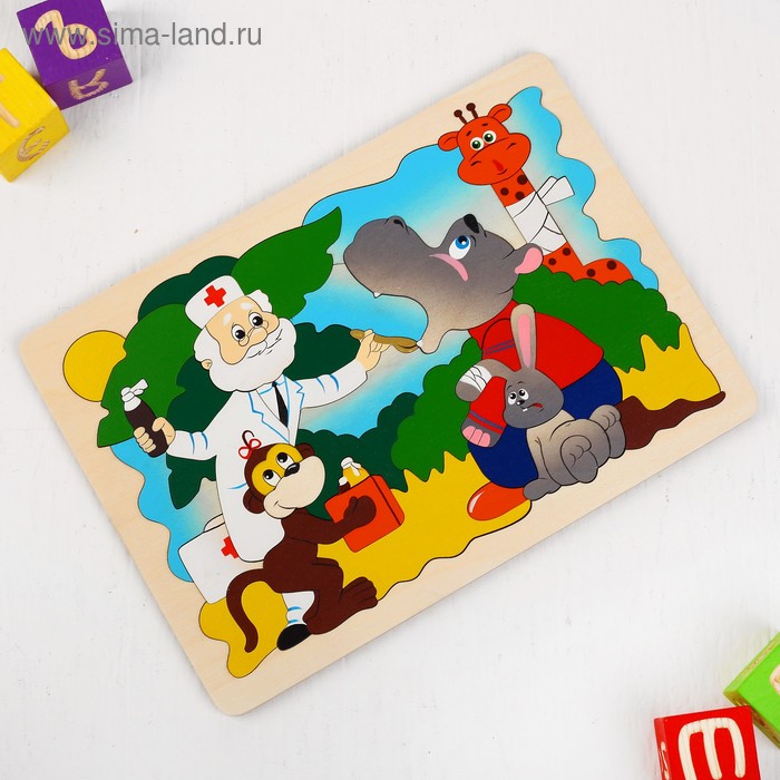 Мозаика «Айболит и друзья», 44 детали
Мозаика «Айболит и друзья», 44 детали