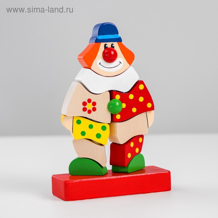 Пирамидка «Клоун Клёпа»
Пирамидка «Клоун Клёпа»