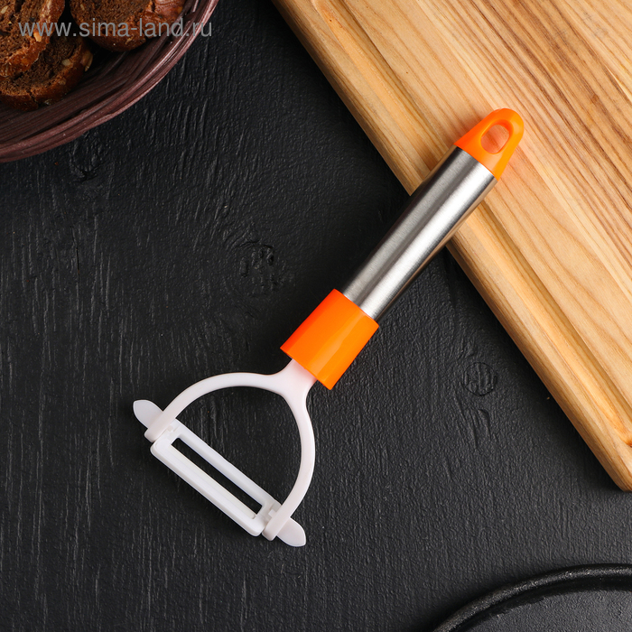 Овощечистка керамическая «Арни», 18 см, цвет МИКС
Овощечистка керамическая «Арни», 18 см, цвет МИКС