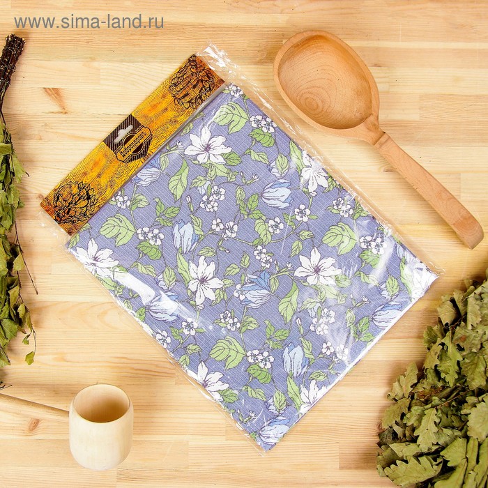 Простыня для бани и сауны "Добропаровъ" хлопковая, 150х 80см, микс 
Простыня для бани и сауны "Добропаровъ" хлопковая, 150х 80см, микс