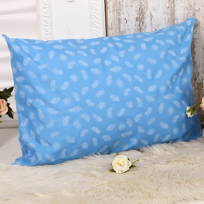 Наперник 70х70 см на молнии Перо голубое
Наперник 70х70 см на молнии Перо голубое