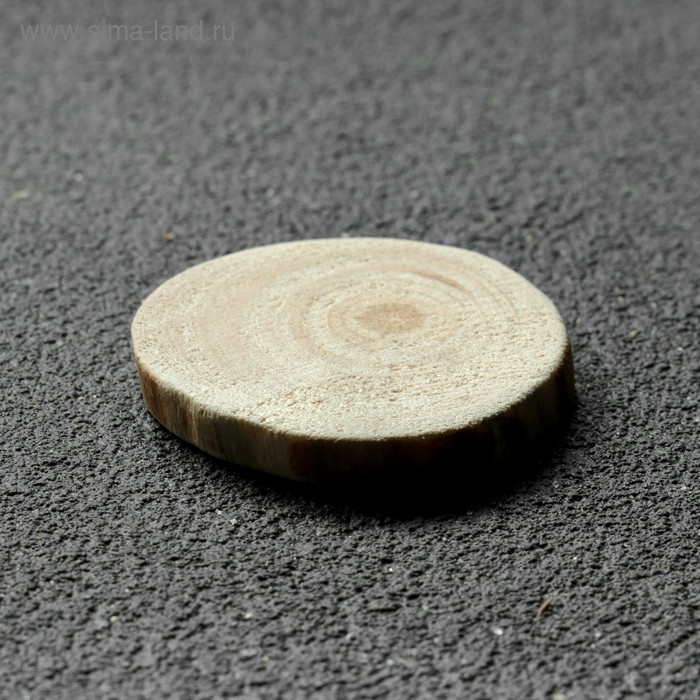 Спил дерева "Сосновый", круглый, d=3-4 см, h=5 мм
Спил дерева "Сосновый", круглый, d=3-4 см, h=5 мм