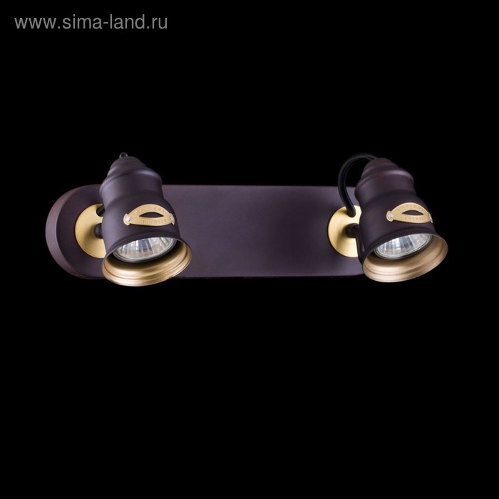 Светильник Borgo 2x50Вт GU10 коричневый 14,8x29x11,4см
Светильник Borgo 2x50Вт GU10 коричневый 14,8x29x11,4см