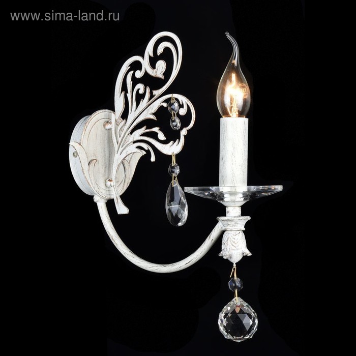 Бра Salute 1x60Вт E14 белый, золото 25x10x33см
Бра Salute 1x60Вт E14 белый, золото 25x10x33см