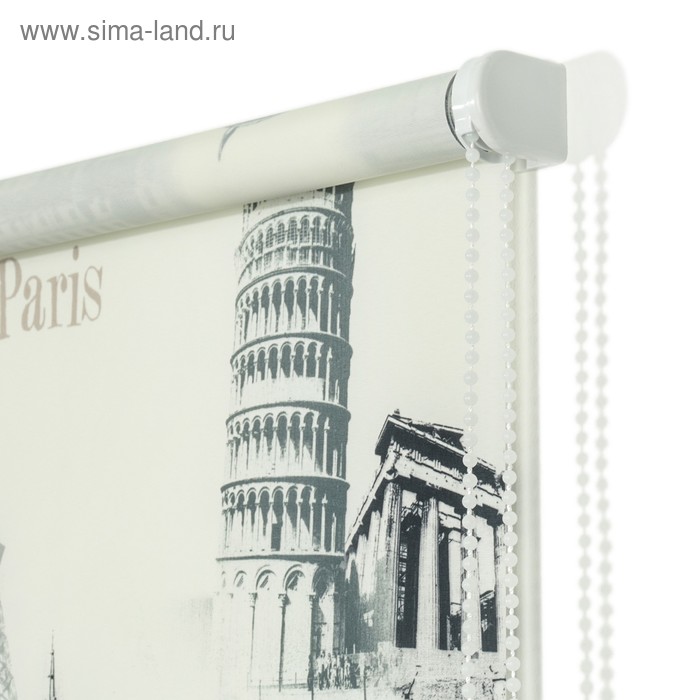 фото Штора рулонная 160 х 175, «глобал», цвет серый уют