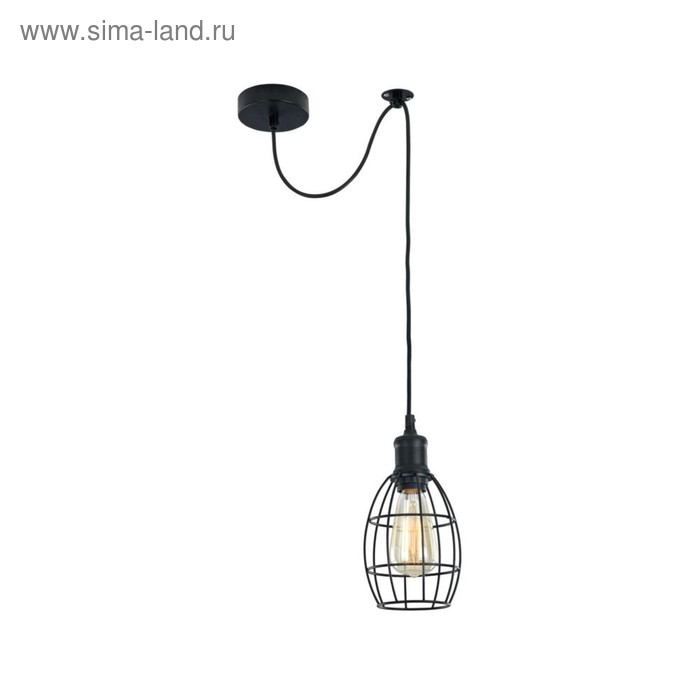 Светильник Denver, 1x60Вт E27, цвет черный
Светильник Denver, 1x60Вт E27, цвет черный