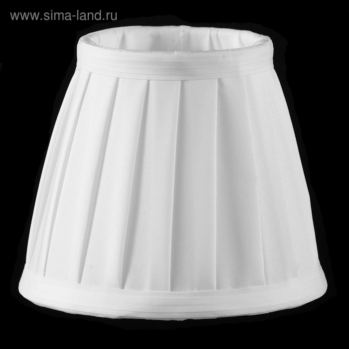 Абажур SS02 белый 10x15x13см
Абажур SS02 белый 10x15x13см