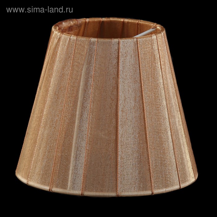 Абажур SS03 Е14 коричневый 10x15x13см
Абажур SS03 Е14 коричневый 10x15x13см