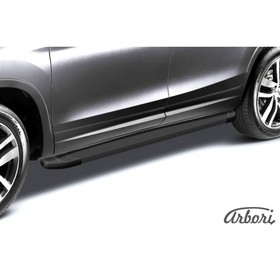 Защита штатных порогов алюминиевый профиль Arbori "Optima Black" 1800 черная Mitsubishi L-200 Triton 2005-2015
Защита штатных порогов алюминиевый профиль Arbori "Optima Black" 1800 черная Mitsubishi L-200 Triton 2005-2015
