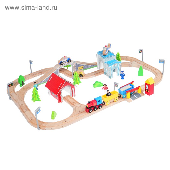 Железная дорога, 80 деталей
Железная дорога, 80 деталей