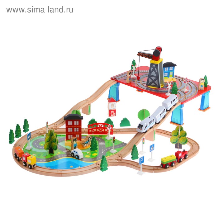 Железная дорога, 88 деталей 
Железная дорога, 88 деталей