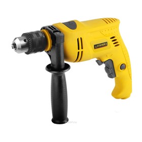 Дрель STAYER SID-550-E, ударная, 550 Вт, ЗВП 1.5 -13мм, 2700 об/мин, реверс, доп. рукоятка
Дрель STAYER SID-550-E, ударная, 550 Вт, ЗВП 1.5 -13мм, 2700 об/мин, реверс, доп. рукоятка