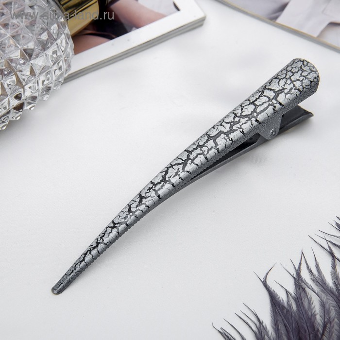 Зажим для волос "Солей" 12,7 см, микс 
Зажим для волос "Солей" 12,7 см, микс