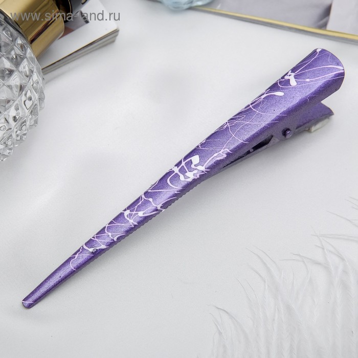 Зажим для волос "Солей" брызги, 12,7 см, микс
Зажим для волос "Солей" брызги, 12,7 см, микс